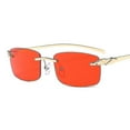 thumbnail image 1 of Sunglasses Rimless Sunglasses Men And Women Fash S Square Box Sunglasses, 1 of 5