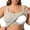 Gray, variant on Women's Plus Size Ribbed Basic Tank Tops with Built-in Bra Sleeveless Gym Athletic Yoga Camisole Gray