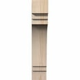 thumbnail image 2 of 3 1/2"W x 10"D x 18"H Pescadero Smooth Corbel, Douglas Fir, 2 of 9