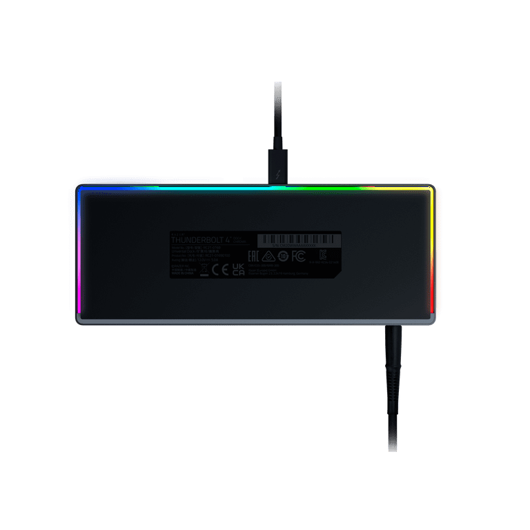 Razer Thunderbolt 4 Dock: Thunderbolt 4 Certified - 10 Ports Razer Thunderbolt 4 Dock: Thunderbolt 4 Certified - 10 Ports