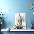 thumbnail image 5 of 12x18 inch Canvas Frameless Painting Sailing A Sailboat Home Decor,Bathroom Canvas Decor Accessory,Bathroom,Man Cave,Club,Living Room Wall Art Decor Paintings Canvas,Exquisite Sailboat Poster, 5 of 6