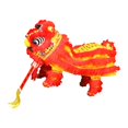 thumbnail image 3 of Dualoai Chinese New Year Marionette Lion Toy, Spring Festival Decor Toy w/ Strings & Rod Yellow Red, 3 of 9