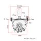 thumbnail image 5 of Interruptor de Pastilla de 5 Posiciones Interruptor de Palanca con Punta para Guitarra Eléctrica, Piezas de Repuesto Baoblaze Interruptor selector de pastillas de 5 posiciones, 5 of 8
