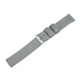 thumbnail image 3 of Grey Nylon Watch Band 20mm Width Durable Nylon Strap with Silver Buckle, Canvas Watchband, 3 of 6