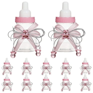 12 Pcs Baby Bottles Infant for Shower Gift Boxes Gifts Party Favors Candy Container