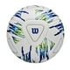 thumbnail image 1 of Balón de fútbol WILSON NCAA Vanquish Match, talla 5, blanco/azul/verde, 1 of 7