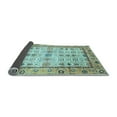 thumbnail image 2 of Ahgly Company Indoor Rectangle Abstract Light Blue Modern Area Rugs, 5' x 8', 2 of 4