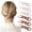 Color F-6PC, variant on HBlife 6 Pack Small Prestige French Hair Pins, Ergonomic Design Hair Pins for Thin Thick Hair