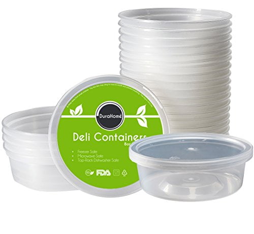 8 oz freezer containers