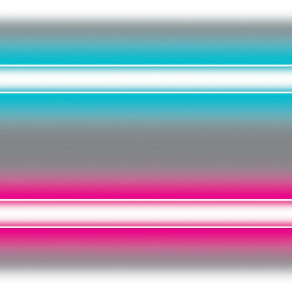 Party Central Neon Border Wall Decoration - 30' - Blue and Pink - Set of 6
