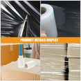 thumbnail image 3 of 1 Set Hand Stretch Film with Plastic Handle 10CM X150M Clear Plastic Wrap Industrial Strength Stretch Wrap Roll Stretchable Film for Packing Moving, 3 of 8