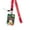 Santa Claus, variant on Christmas Key Lanyard with Card Holder Neck Strap Christmas Tree Snowman Badge Lanyard for Nurses Teachers Students