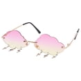 thumbnail image 4 of MasteelfCA Lunettes de Mode en Forme de Nuage Lunettes de Soleil Sans Monture Accessoire Photo, 4 of 8