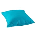 thumbnail image 3 of Outdoor Square Cushion 18in - Aqua (2 Pack), 3 of 4