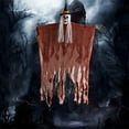 thumbnail image 2 of Darzheoy Hanging Halloween Skeleton Ghosts Decorations, Grim Reapers for Halloween Outdoor Decorations, Skull Ghost Decoration Hanging Skeleton Prop for Halloween Party, 2 of 6