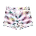 thumbnail image 2 of OOOUM Kids Sequin Shorts High Waist Sparkly Glitter Straight Leg Pants Shorts Children Party Bottoms Multicolour 16-17 Years, 2 of 3