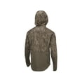 thumbnail image 3 of Drake Men's MST Offset 2.0 Quarter Zip Hoodie Mossy Oak Bottomland 2XL, 3 of 4