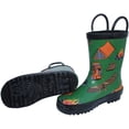 thumbnail image 3 of Foxfire FOX-600-37-7 Childrens Green Camping Rain Boot, Size 7, 3 of 5