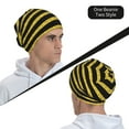 thumbnail image 6 of Logiee Gold Glitter Print Unisex Knit Beanie for Men Women Winter Hat,Beanies Skull Caps, 6 of 7