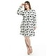 thumbnail image 5 of Vestido floreado Roman Fashion /Tallas Extras, 4222 (Blanco flores) blanco 40, 5 of 6