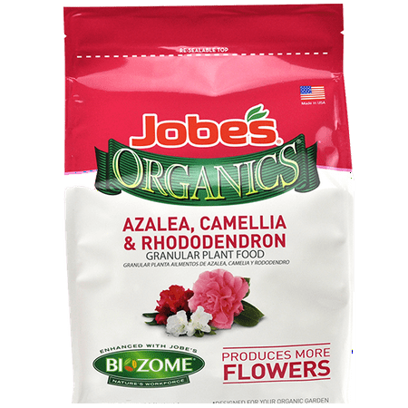 Jobe’s Organics 4lbs. Granular Azalea, Camellia & Rhododendron Plant (Best Plant Food For Rhododendrons)
