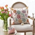 thumbnail image 3 of Easter Eggs Flower Throw Pillow Cover, 12 x 20 Inch Easter Spring Cushion Case Decoration for Sofa Couch, 3 of 6