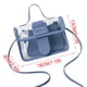 thumbnail image 3 of Bolso bandolera de PVC transparente | Bolso bandolera transparente para conciertos y estadios | Correa desmontable | Aprobado para control de seguridad, 3 of 3