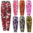 thumbnail image 5 of Pantalon Cargo Militaire Camouflage pour Femmes Pantalon Décontracté avec Multi-Poches 1 Pce, 5 of 5