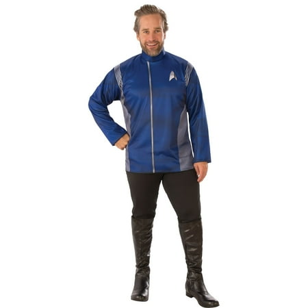star trek mens discovery mens science uniform costume top halloween costume