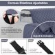 thumbnail image 4 of Protector de sofá, Cubre Sillones, Funda para Sillones Ajustables de Tela Supersuave y Elástica, Repelente al Agua, Resistente a los arañazos de Mascotas, 4 of 4
