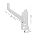 thumbnail image 2 of GOOHOCHY  10 Pcs Garage Hooks for Ladders Folding Chair Storage White, 2 of 8