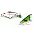 thumbnail image 4 of Motorcycle Scooter Side Rear View Mirrors Modification Mirror 8mm 10mm Green, 4 of 5