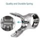 thumbnail image 4 of 6Pcs Large Beach Towel Clips Stainless Steel Clothes Pegs Beach Towel Clips Metal Clips Jumbo Size Towel Clip, 4 of 4