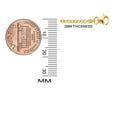 thumbnail image 2 of Ritastephens Sterling Silver Gold Plated Rolo Foot Ankle Chain Anklet, 2 of 5