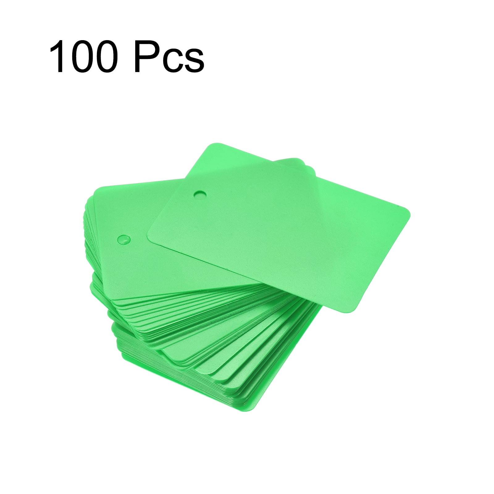 Uxcell Waterproof Eyelet Hole Plastic Shipping Tags,Outdoor Tags