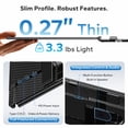 thumbnail image 6 of Laptop Screen Extender Dual Monitor, 14" FHD 1080P IPS Portable Monitor for Laptop, Triple Screen Setup, USB-C & HDMI Compatible, Plug & Play, Fits 13"-17.3" Laptops, Travel Laptop Monitor Extender, 6 of 9
