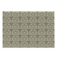 thumbnail image 1 of Taupe Cutting Board, Royal Victorian Botanical Design Exquisite Floral Historic Pattern, Decorative Tempered Glass Cutting and Serving Board, Large Size, Warm Taupe Sand Brown, by Ambesonne, 1 of 1