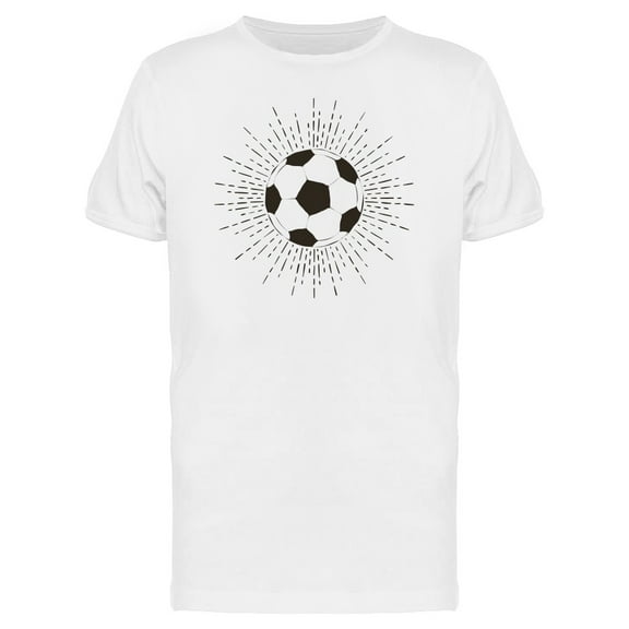 Cool Soccer Ball Doodle Cartoon T-Shirt Men -Image by Shutterstock, Male Small