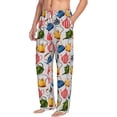 thumbnail image 6 of Hirioo Watercolor Teapots for Women's PJ Pajama Pants Sleep Pants Women's Home Trousers with Pockets,S-3XL-Small, 6 of 6