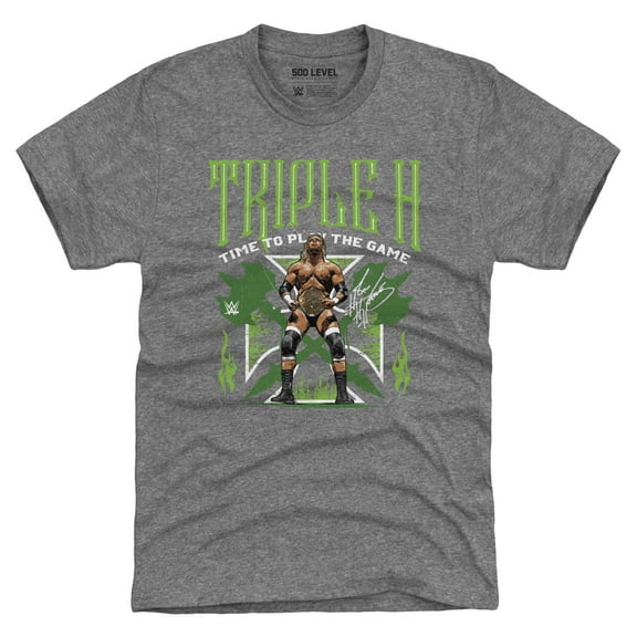 Men's 500 Level Heather Gray Triple H Premium T-Shirt