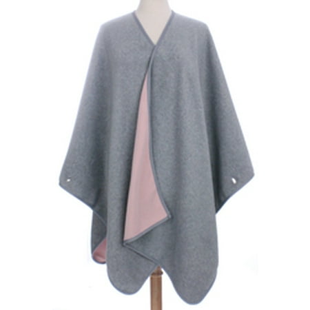 Burberry Check Wool And Cashmere Blanket Poncho in Brown ...