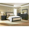 thumbnail image 3 of Progressive Furniture Willow 3 Drawer Wood Nightstand in Distressed Black, 3 of 3