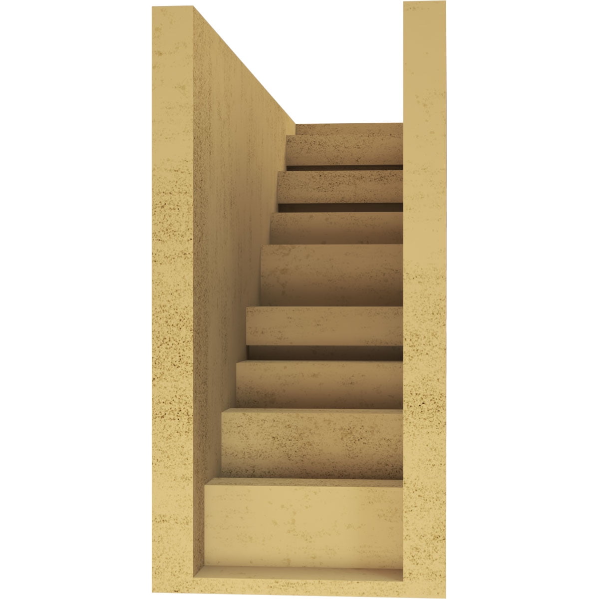 7"W x 21"D x 14"H Classic Landon Rough Cedar Woodgrain TimberThane Corbel, Primed Tan