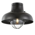 thumbnail image 2 of JONATHAN Y Cameron 13" Metal LED Semi-Flush Mount, Oil Rubbed Bronze, 2 of 7