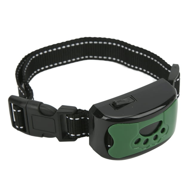 Collar de vibración con sonido para cachorros, Collar para ladridos de perros, Collar para perros recargable por USB, Collar para ladridos de perros, durabilidad mejorada Jadeshay A