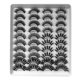 thumbnail image 1 of 20 pares de pestañas postizas 3D pestañas postizas para maquillaje de ojos Labymos  Natural, 1 of 5