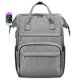 thumbnail image 1 of Mochila para portátil LOVEVOOK para mujer, 15.6 pulgadas, impermeable, gris, 1 of 7