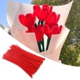 thumbnail image 3 of Tnobhg 2 Bundle Pipe Cleaners Fuzzy Sticks Craft Bundle DIY Art Creative Crafts Decoration Christmas Craft Supplies, 3 of 7