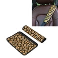 thumbnail image 6 of Zerone Universal Cover,2pcs Seat Belt Shoulder Pads Soft Cushions Sunflower Pattern Comfortable Driving Universal For Car,Seat Belt Shoulder Cover, 6 of 8