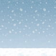 thumbnail image 1 of Telón de fondo PMU Christmas Winter Sky de 1,2 m x 9 m, paquete de 3, 1 of 5